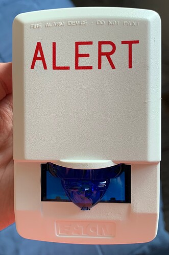 Have you seen these alert strobes before? - Fire Alarm General